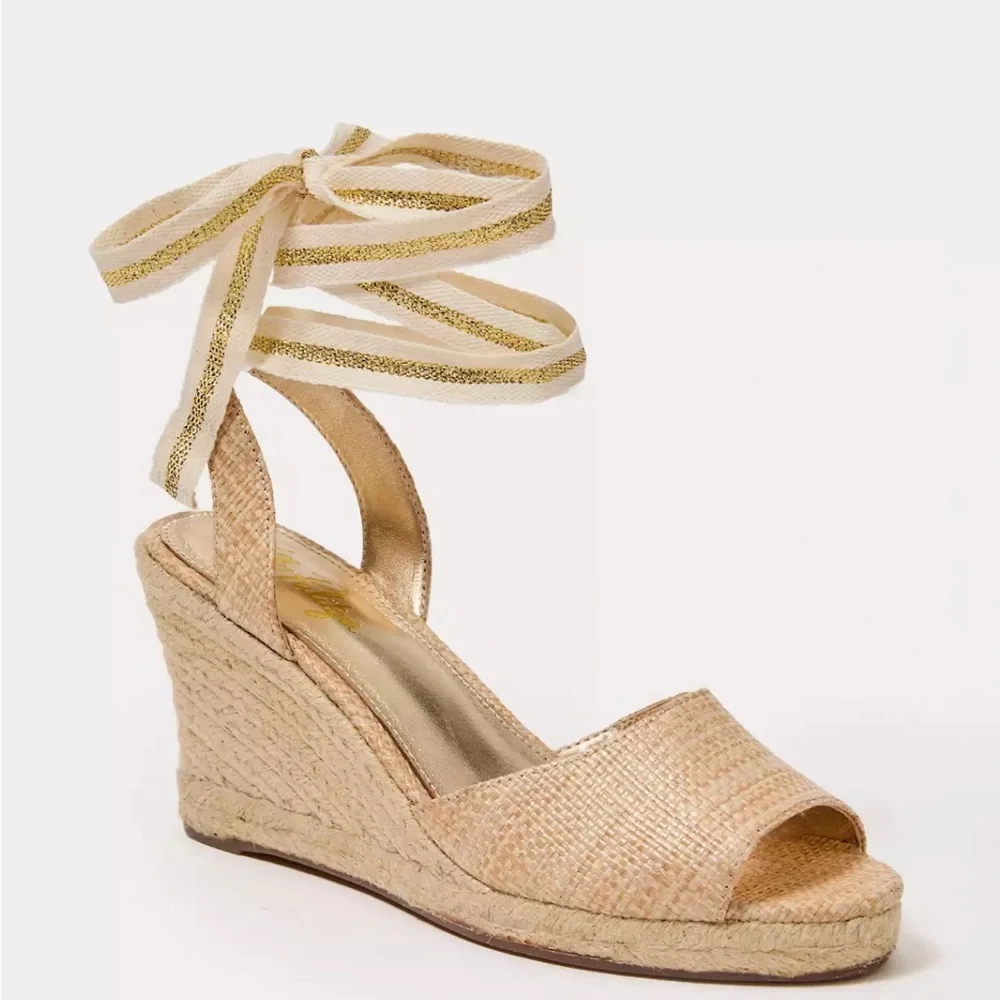 Lilly‎ Pulitzer NWT Paisley Espadrille Wedge
